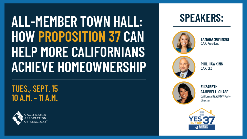 Prop 37 Town Hall